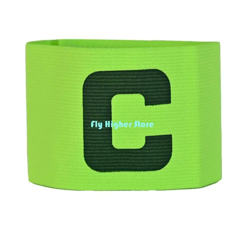 8pcs Sport Capitão Arm Bands Ajuste o jogador futebol ao ar livre capitão braçadeiras elásticas capitão futebol braço
