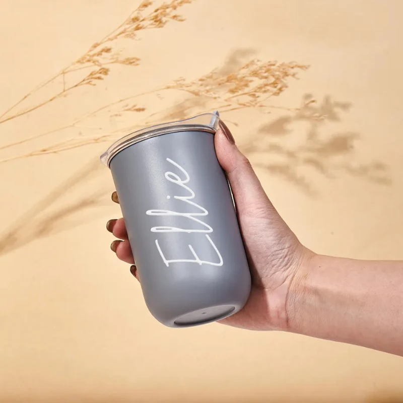 Custom 304 Stainless Steel Double Wall Insulated Coffee Mug Portable Sealed Water Cup Milk Coffee Cup