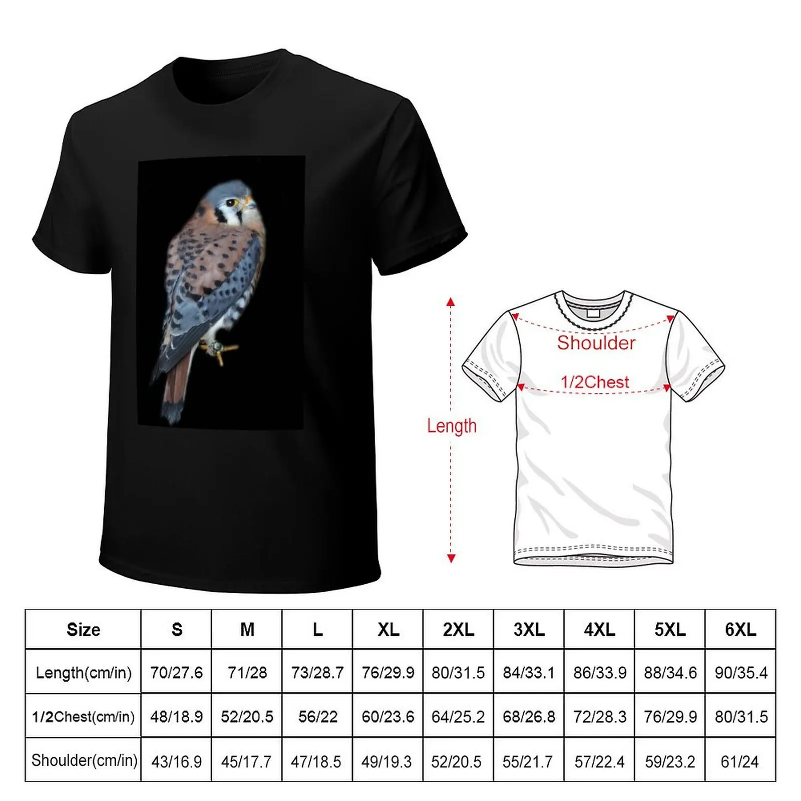 Kestrel T-Shirt tees quick-drying plus size clothes custom t shirt Men's t-shirt