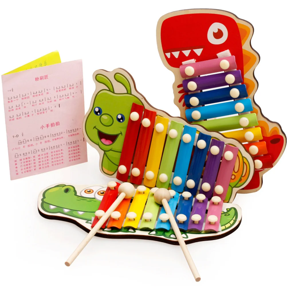 Children's Piano Musical Toy Toddle Percussion Wood for Kids Xylophone Wooden Toddler