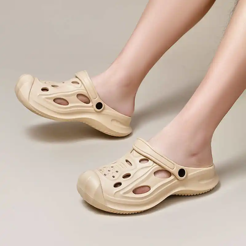 

Мужские сандалии-шлепанцы из синтетической кожи с забавным дизайном, кроссовки-тапочки, спортивная обувь высшего качества, коллекция Tenus