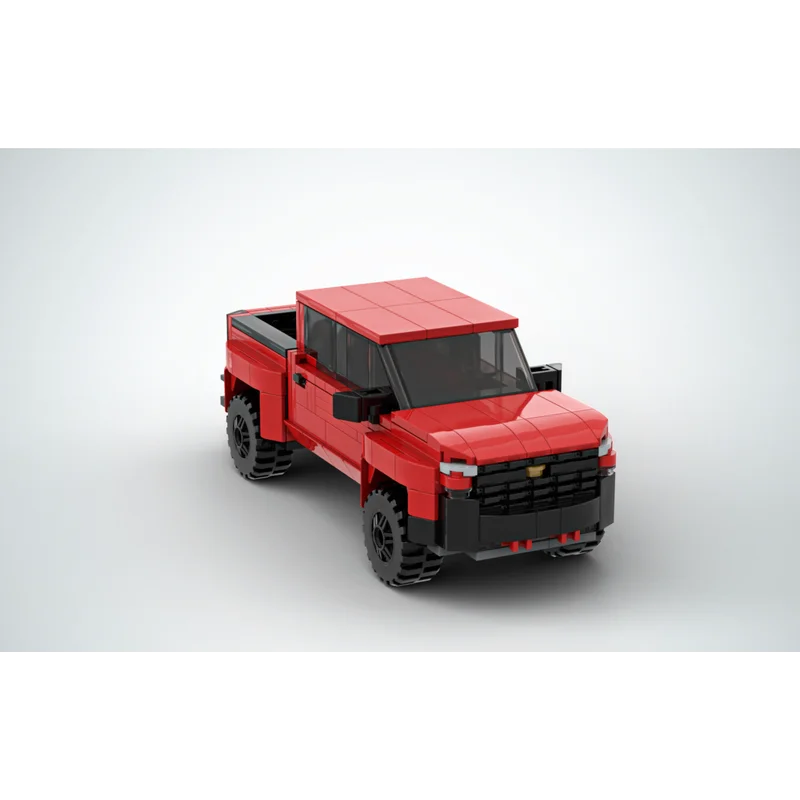 MOC Off Road Car Building Blocks Pickup Truck Bricks Cross Country Jeep SUV Humvee  Race City Overland Technical vehicle
