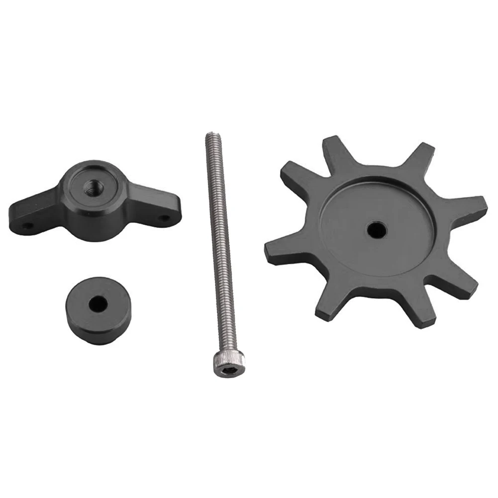 อุปกรณ์อุปกรณ์กำจัดยางรถตีนตะขาบ1/8 1/10รถ90046 TRX4 TF2 1.9ล้อขนาด2.2นิ้วสีดำ