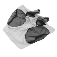 Horse Mesh Fly Mask Knitted Fabric Breathable Elastic Horse Face Mask with Ears Protection Riding Equestrian Equipment