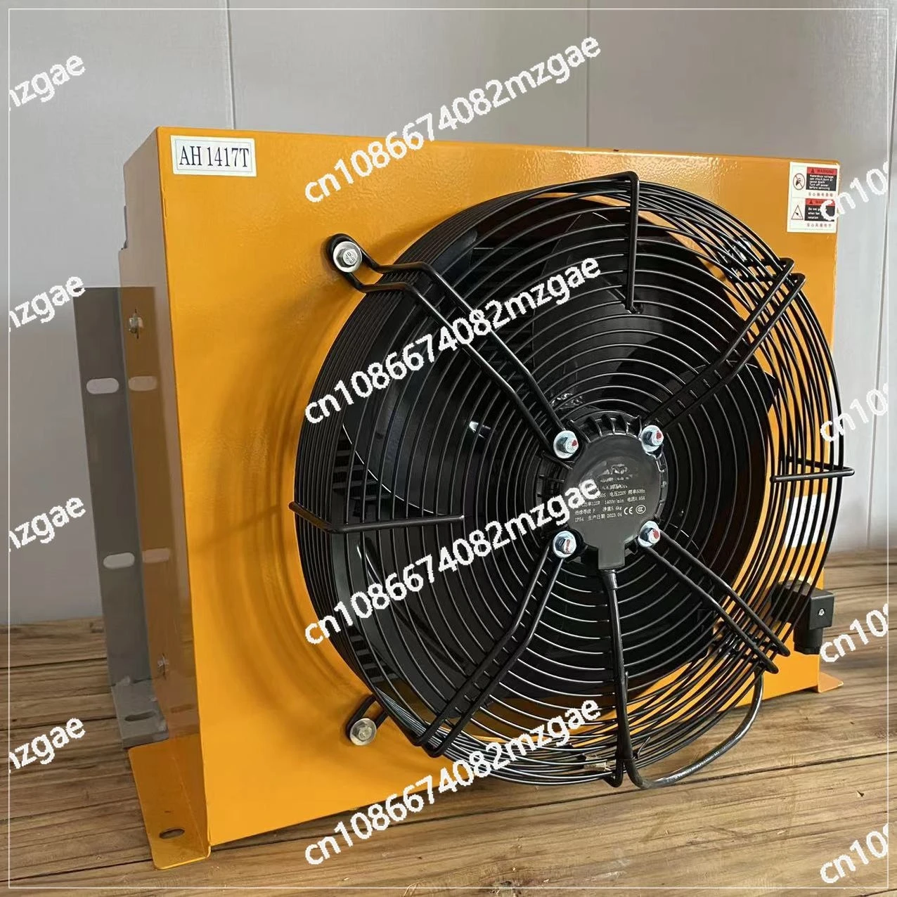 

AH1417 air cooler with crane modified fuel tank system radiator engineering machinery oil cooler