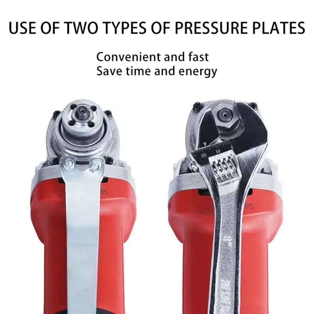 

New M10 Angle Grinder Pressure Plate Hexagon Nut Spindle Thread Thread Replacement 5/8-11 Pressure Plate Cover