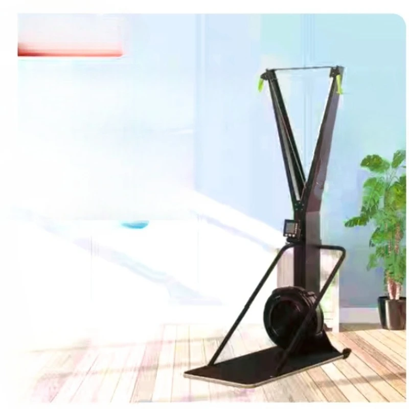 

Ski machine wind resistance + magnetic resistance room 32 gear adjustment, indoor simulated gym arm muscle multi-functional ski