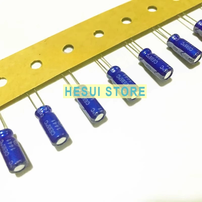 ELNA Audio Fever Capacitor 100V10UF 5X11 Ina RE3 Blue Robe 10UF 100V Generation 63V Taping
