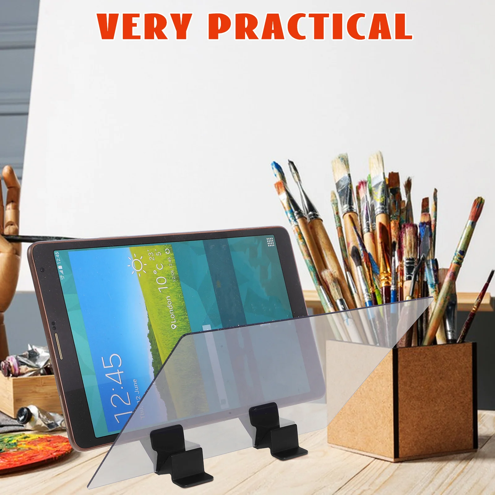 لوحة نسخ تتبع الإسقاط بزاوية قابلة للتعديل ضوء رسم محمول للرسم أداة فنية محمولة للتدريس #5