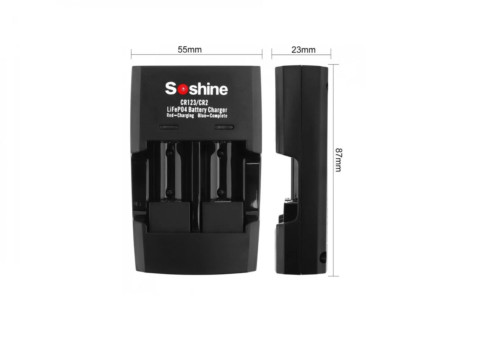 CR2 CR123A 16340 Cargador de batería 3.2V 3V 3.7V LiFePO4 Baterías recargables
