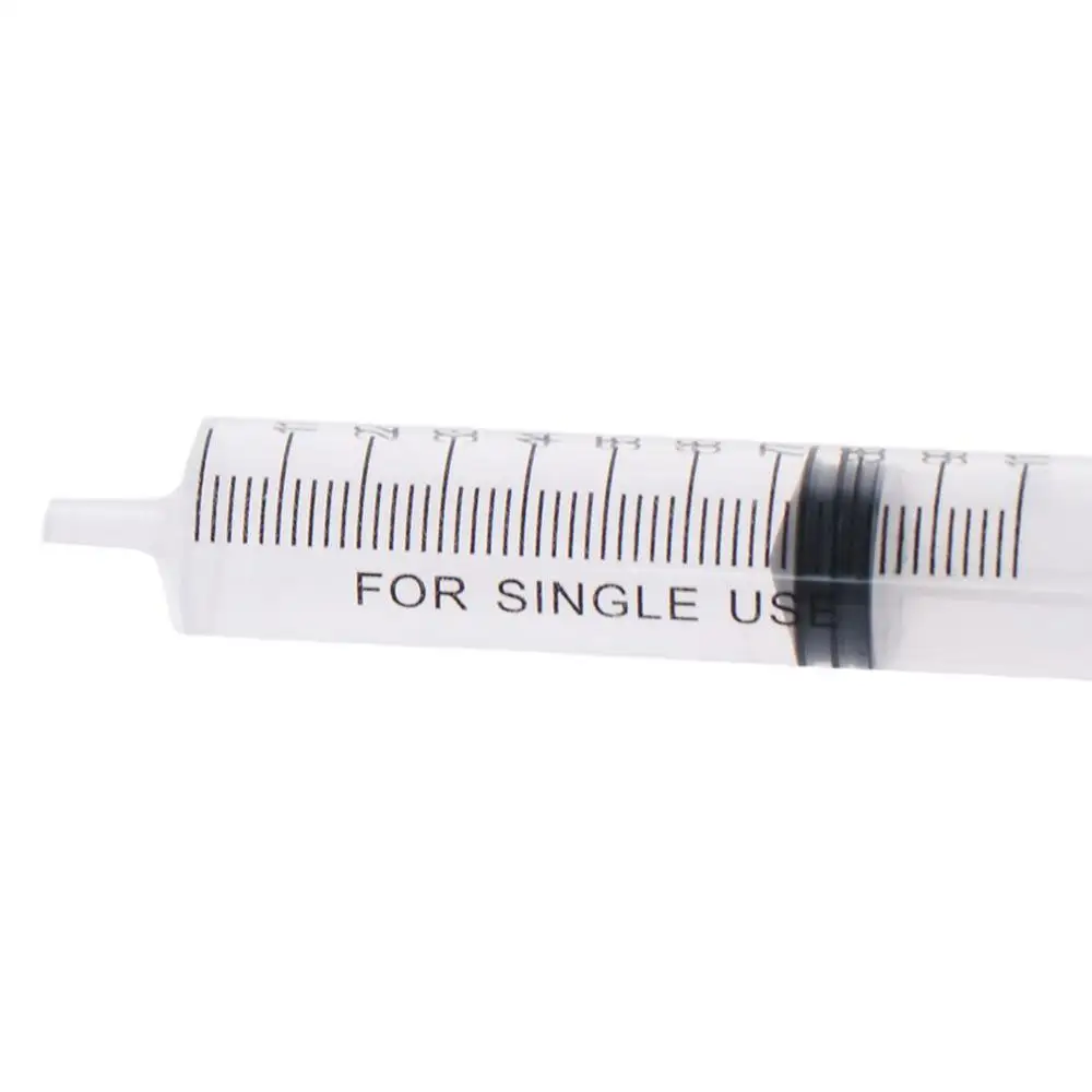 30Pcs Transparent 10ml/cc Plastic Syringe DIY Measuring Syringe Large Syringes Tools Oil or Glue Applicator