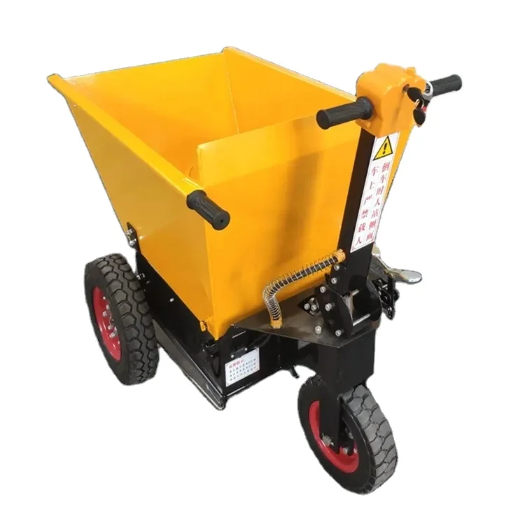 

Электрическая тележка для склада и сада с большой грузоподъемностью, 3-колесная электрическая тележка-платформа