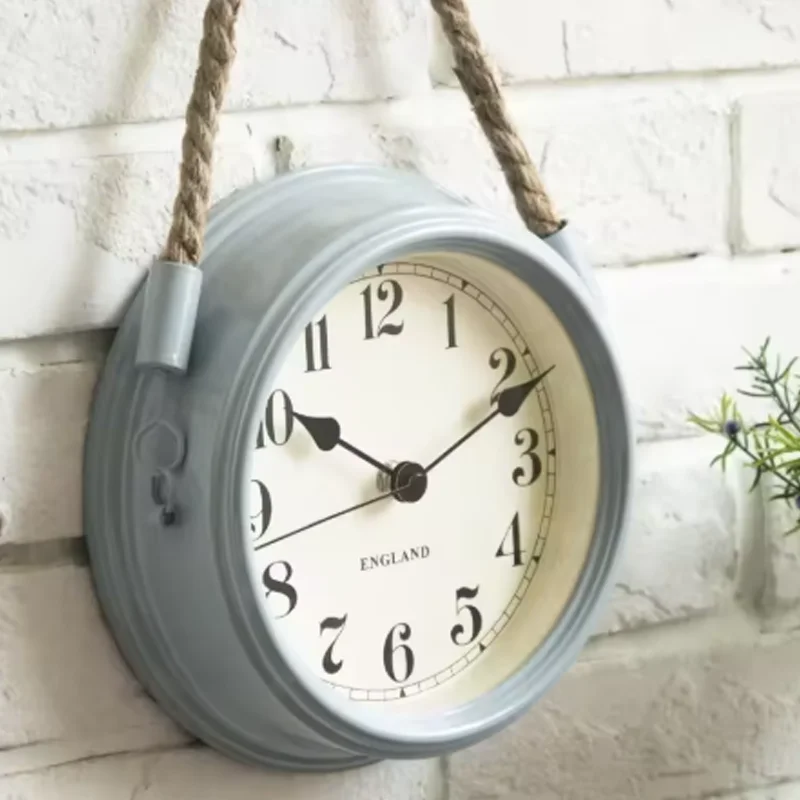 Vintage Wall Clocks Art Decoration Clocks Living Room Elegant Hanging Clock Bedroom Silent Clock Creative Aesthetic Home Things