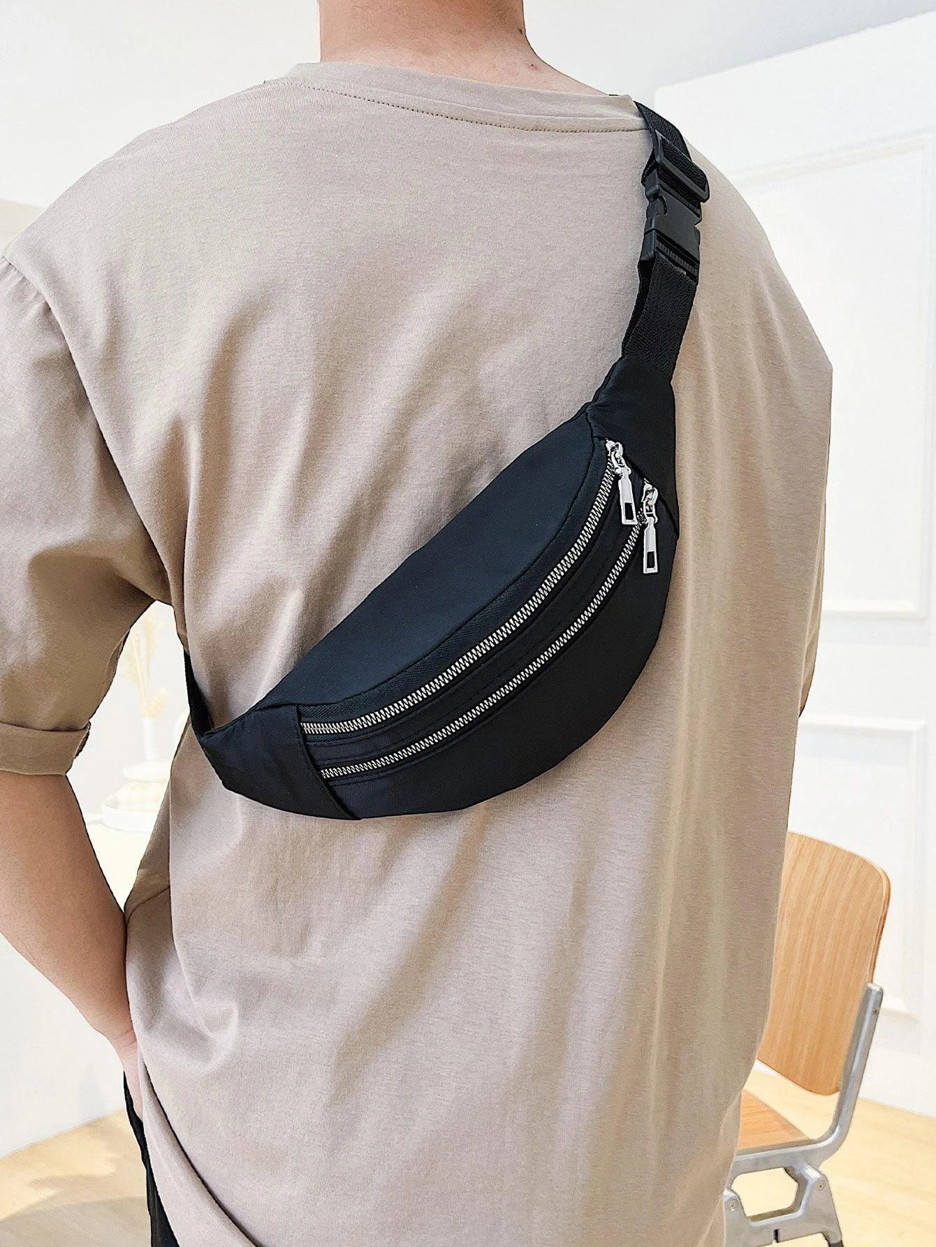 Fanny Pack Crossbody Chest Bag Belt Bag Sling Purse Waist Bag Outdoor Sport Travel Versatile Daily Shoulder Bags