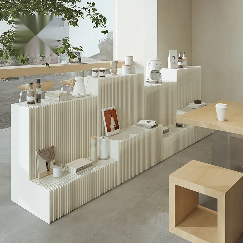 Exhibition display stand exhibition brick and mortar store products Nakajima display case four-step display stand