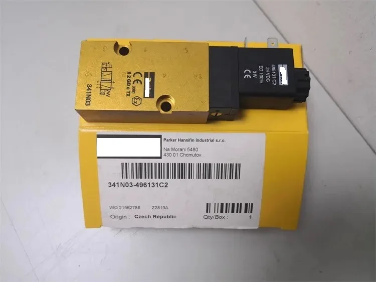 valvula solenoide genuina brand novidades 341n03 24vdc dc24v 496131c2 01