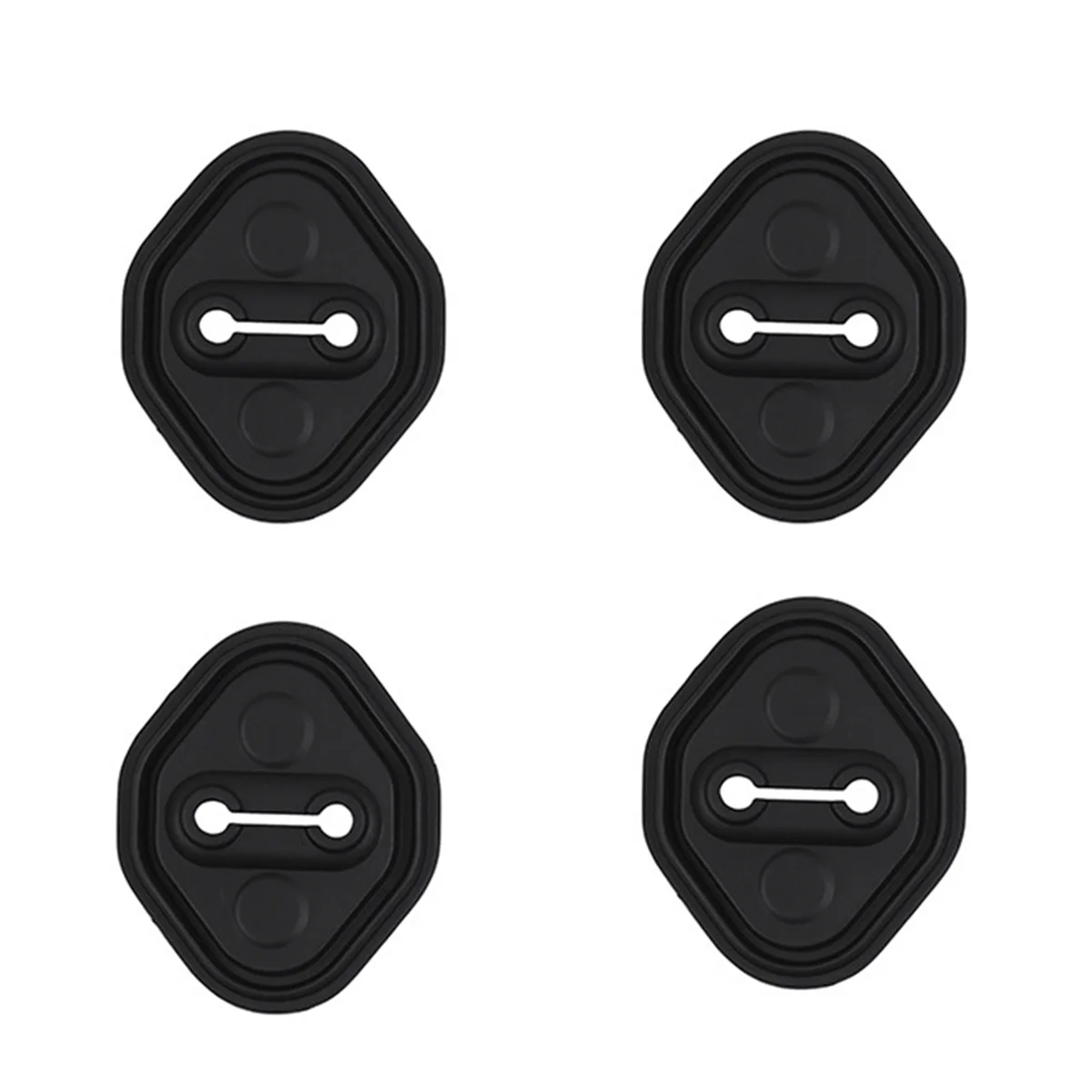 Car Door Lock Silicone Pad Door Lock Protect Cover for Prado LC250 2023 Car Accessories