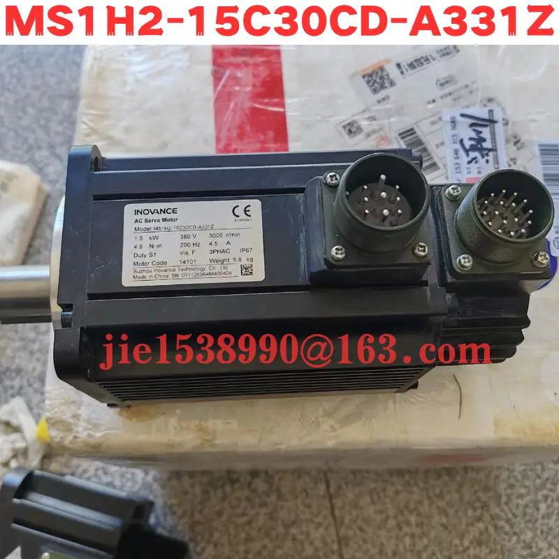 Used Servo motor MS1H2-15C30CD-A331Z  Normal Function Tested OK