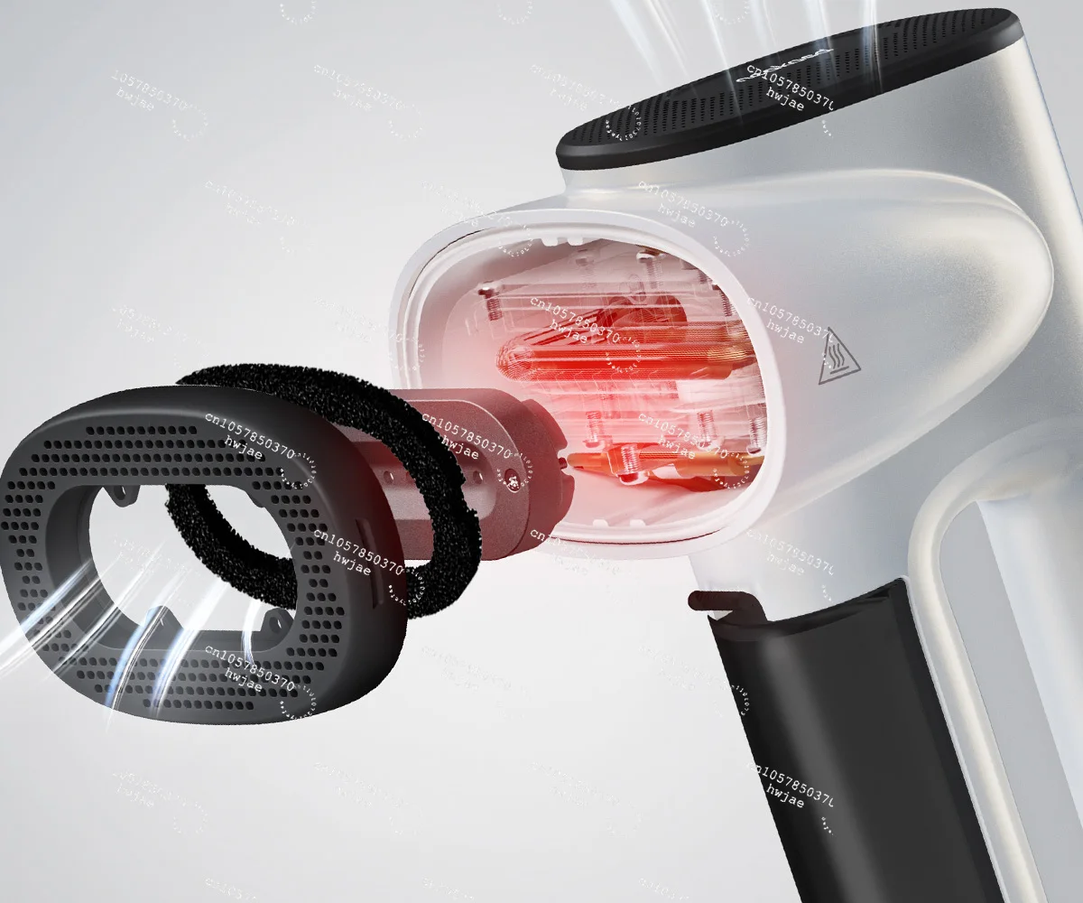 

Self-Suction Vacuum Steamer Iron for Clothes & Mite Removal
