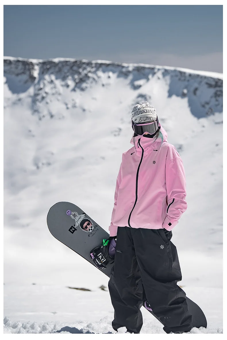 JOHN SNOW Snowboard Jacke Hosen Weibliche Trainingsanzug Berg Skifahren Suiten Winter Frauen Männer Schnee Anzüge Sport Wasserdichte Ski Sets – Detail 35