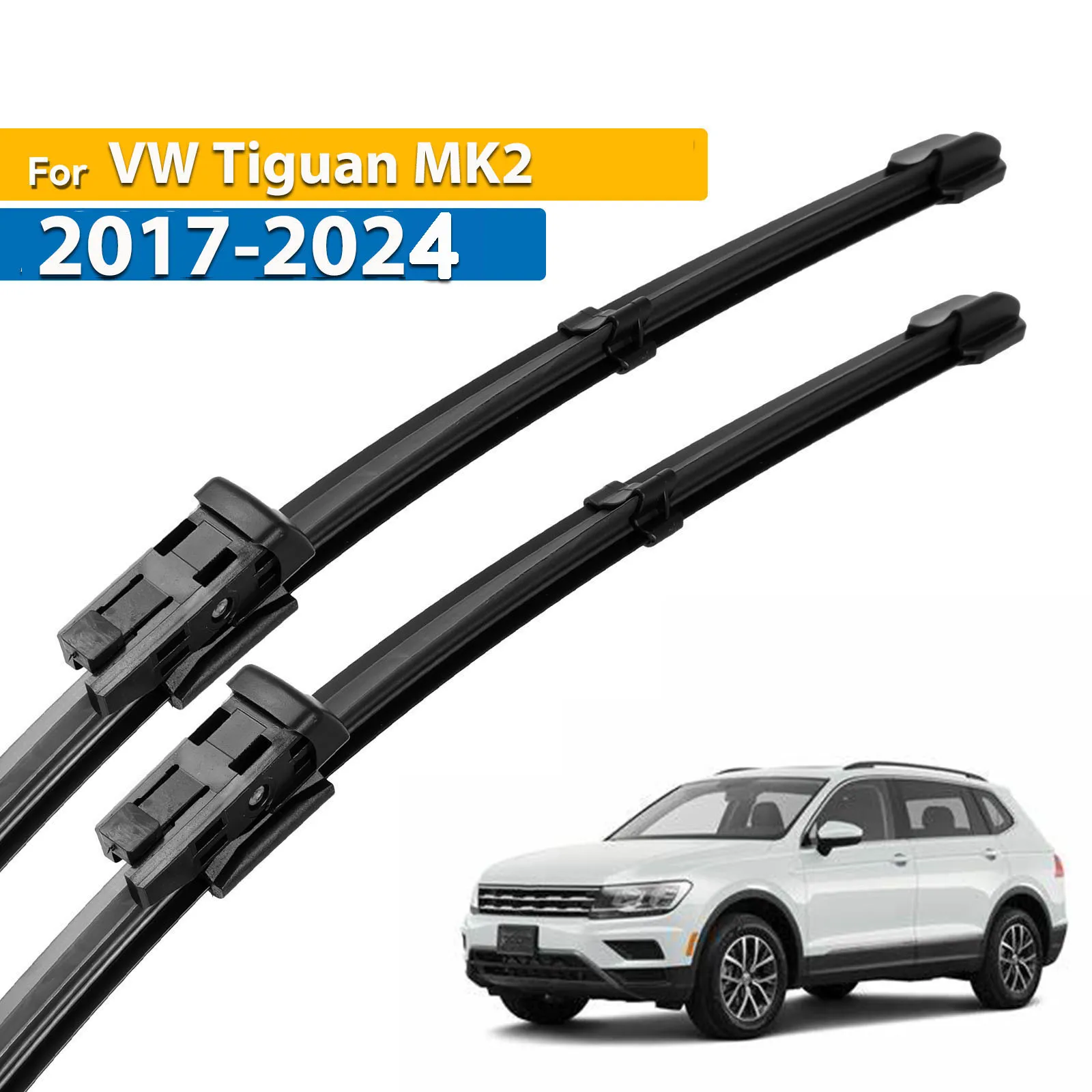 Erick\'s Wiper LHD Front Wiper Blades For VW Tiguan MK2 2017 - 2024 Windshield Windscreen Clean Window Car Rain Brushes 26\