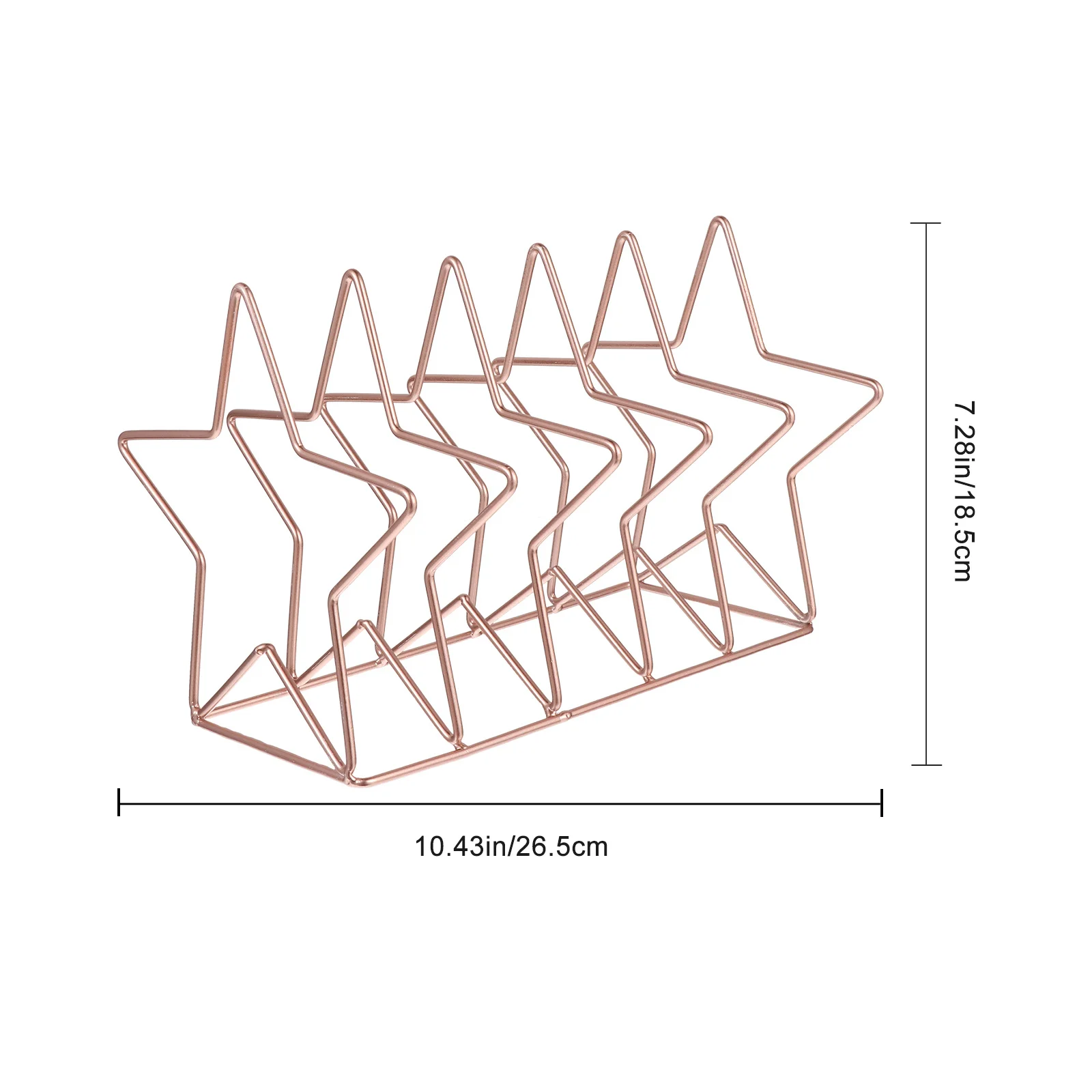 1 قطعة رف الكتب الحديد على شكل نجمة تخزين الرف سطح المكتب رف كتب للمنزل مكتب عمل منظم ديكور رف كتب سطح المكتب رف الكتب #2