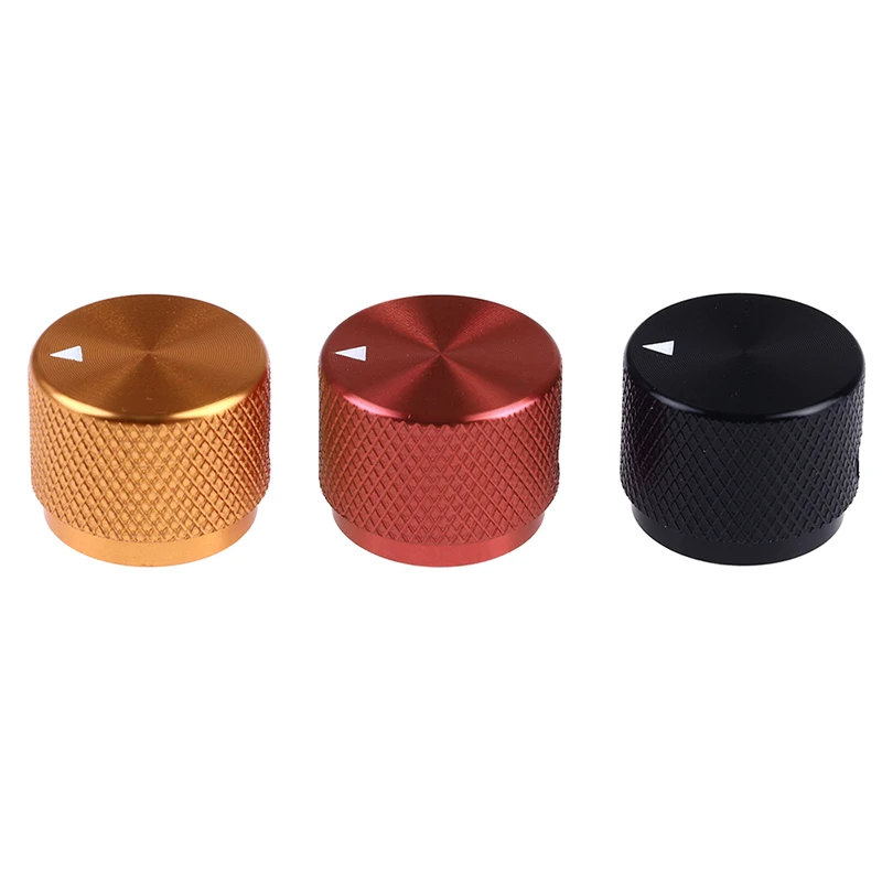 Solid Machined Metal Aluminum Rotary Encoder Potentiometer Volume Switch Knobs Amplifier Control Volume Button Knob