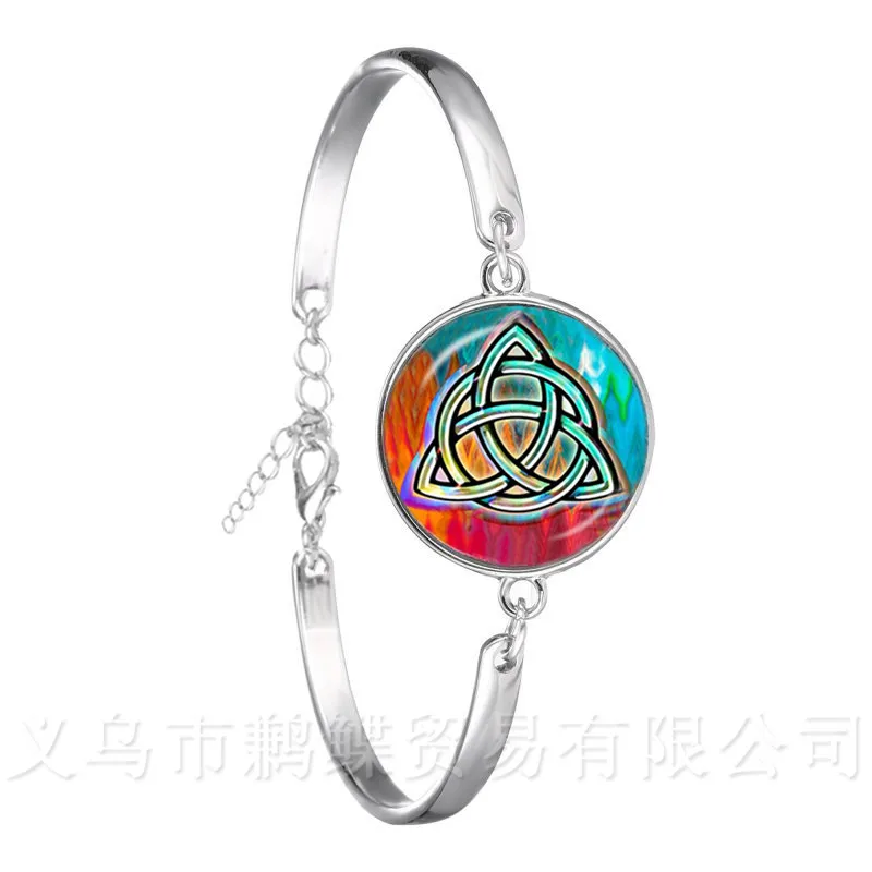 Pulsera con dije con logotipo de Celtics, joyería hecha a mano, talismán y tratamiento de lesiones, brazalete de cadena de recuerdo de creencia religiosa