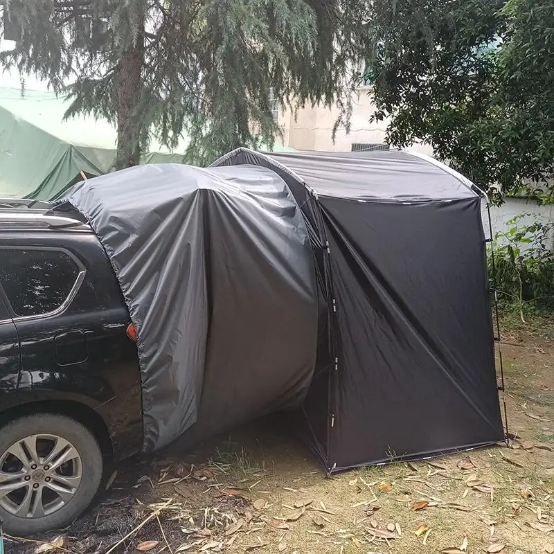 Hatchback Tent For SUV 4-5 Person Waterproof Camping Tent Car Rear Tents Van Tent Canopy Screen Tent Awning Tent For Back Of Car