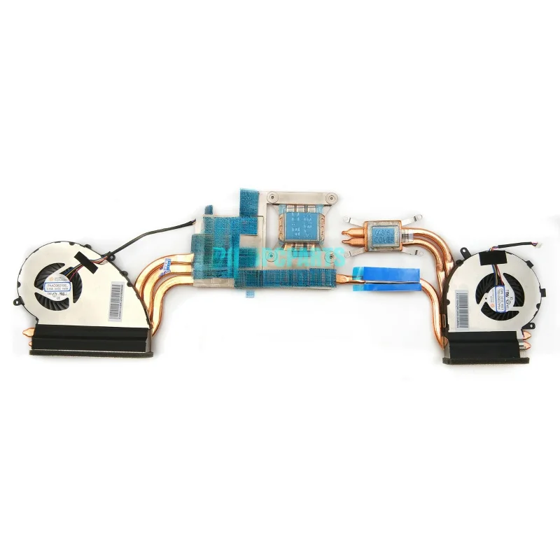 L+ New for MSI GE72VR GP72VR GL72VR MS-179B CPU + GPU Cooling Fan & Heatsink
