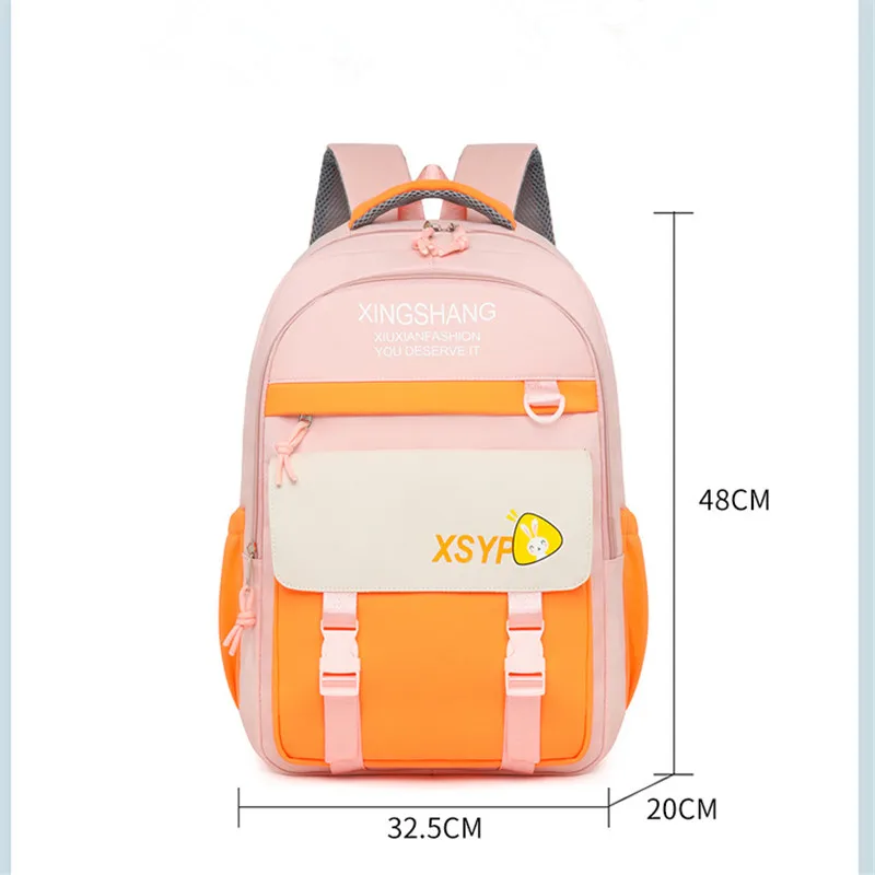 Mochilas de poliéster impermeável para adolescentes e meninos, mochila escolar, sacos de livros infantis, mochilas de alta qualidade, moda