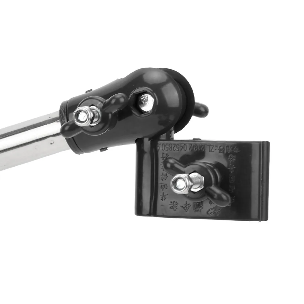 360° Adjustable Bicycle Umbrella Mount Stainless Steel Handlebar Mount Bike Umbrella Holder Telescopic