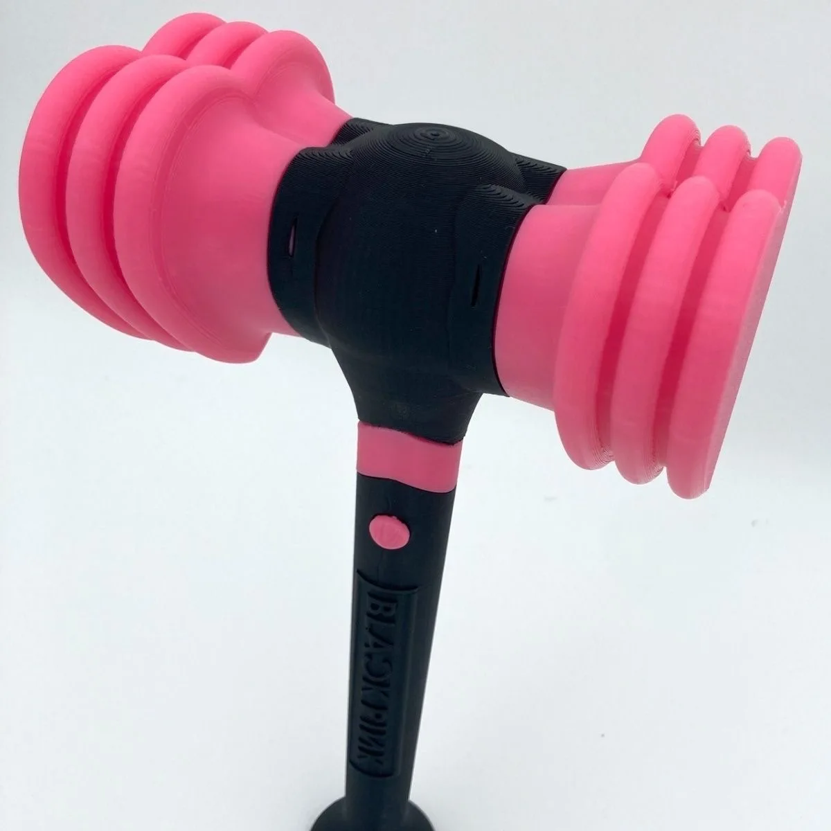

Совместим с KPOP Pink Lightstick Ver.2 Ver.1 JISOO JENNIE ROSE LISA Light Stick Lamp Концертная лампа Хип-хоп Вспышка Флуоресцентная