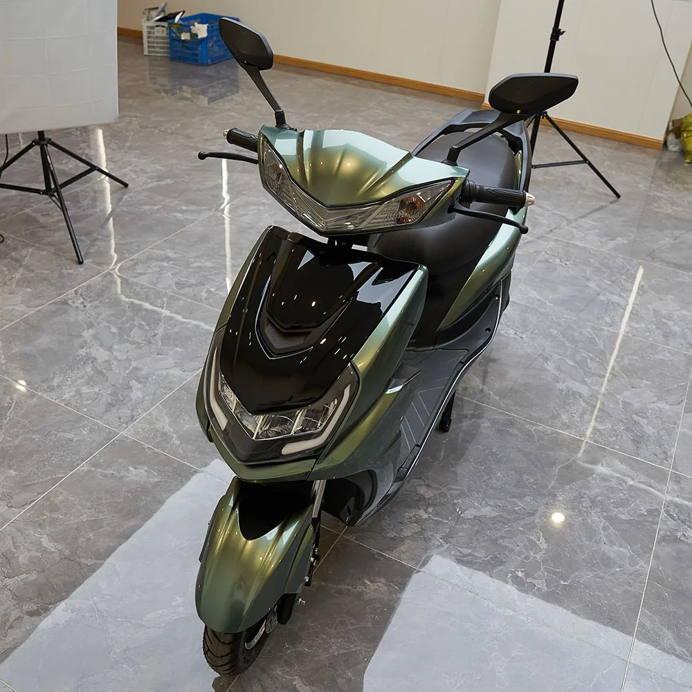 10/12inch 600/800W Road Legal Electric Motorbike 40-50km/h Speed 2 Wheeler Electric Scooter Electric Moped