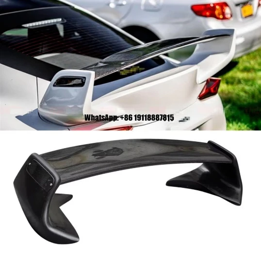 

Carbon Fiber + FRP ST Style Spoiler Rear Trunk Tail Boot Lip Wing Ducktail for Toyota SUPRA A90 MK5 Auto Tuning