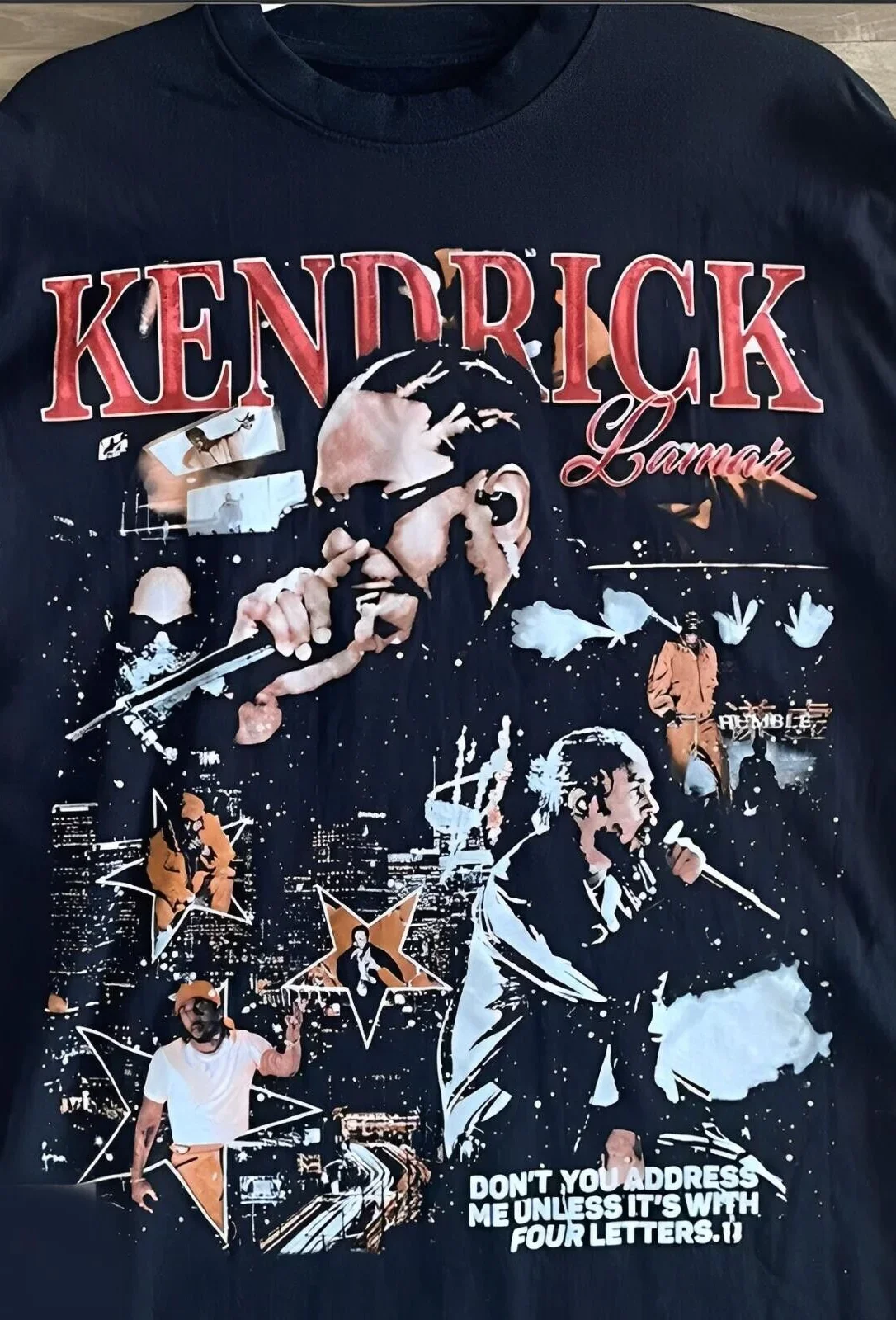 Vintage Kendrick Lamar T-Shirt Kendrick Lamar Mr Morale & The Big Steppers