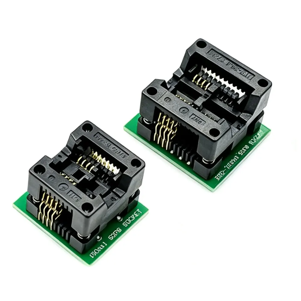 Burning Socket SOP8/16 to DIP8/16 150/200/208 Mil Wide Narrow Chip Programmer Adapter IC Conversion Test Socket