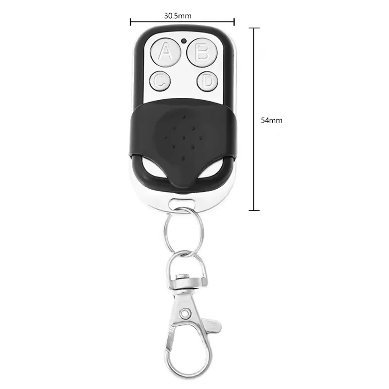 Copy Duplicator 433mhz Remote Control Cloning Leamning Fix Pat of Roling Code Transmiter for Garage Door Gate Key Fob 4 buttons