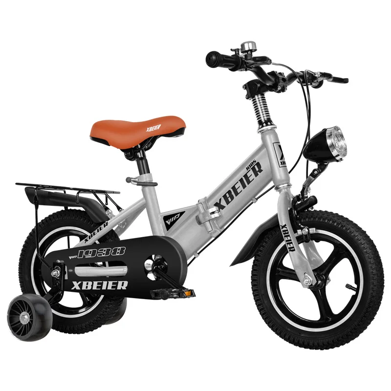 AliExpress New style children's folding bicycles for boys and girls3-10Year-old auxiliary wheel bicycle pedal