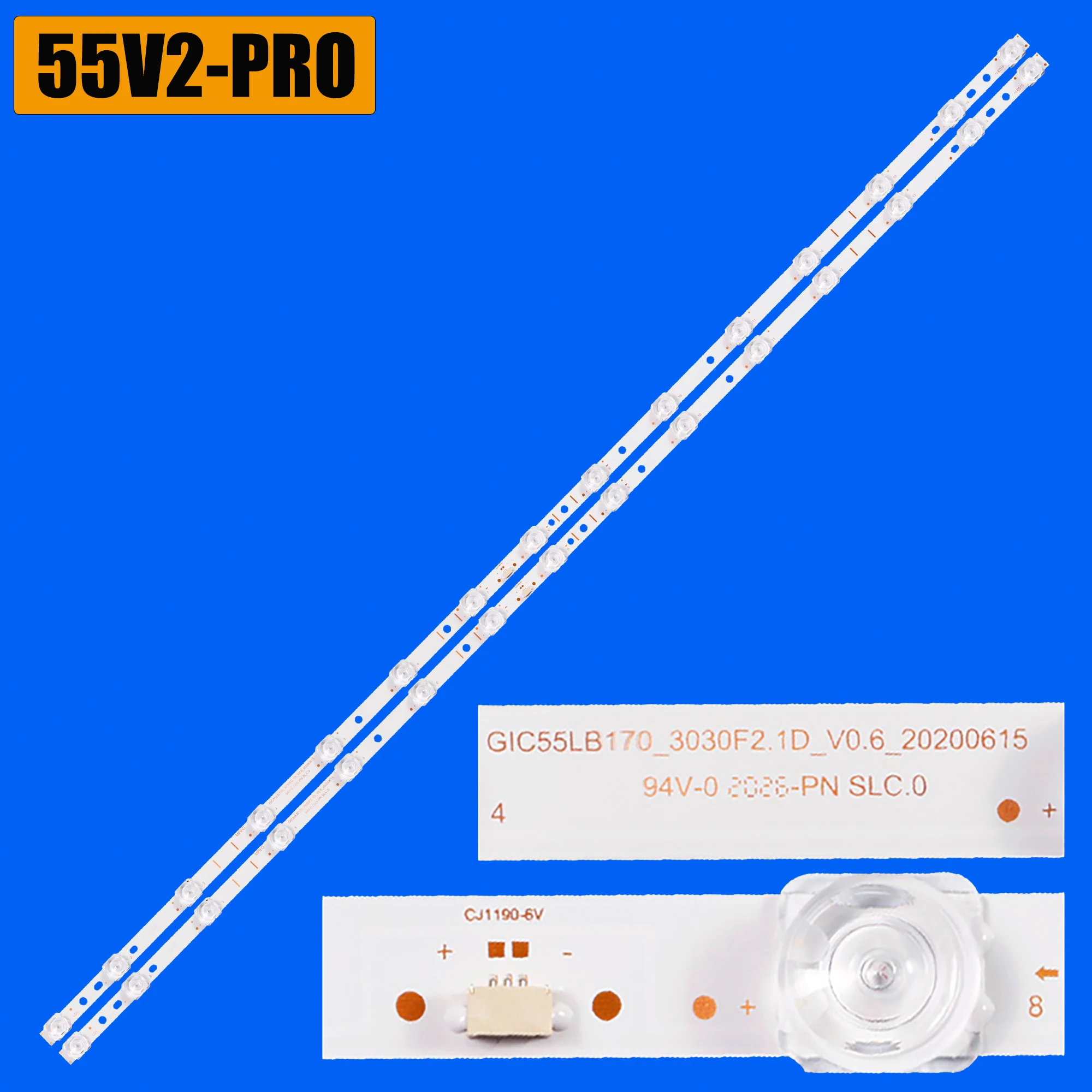 

LED BackLight Strip For 555P715 55P615 55P725 55S446 55S435 55S431 55S433 55A830U 55A364 55A464 55S315C 55N668 55UG6300 55UG6420