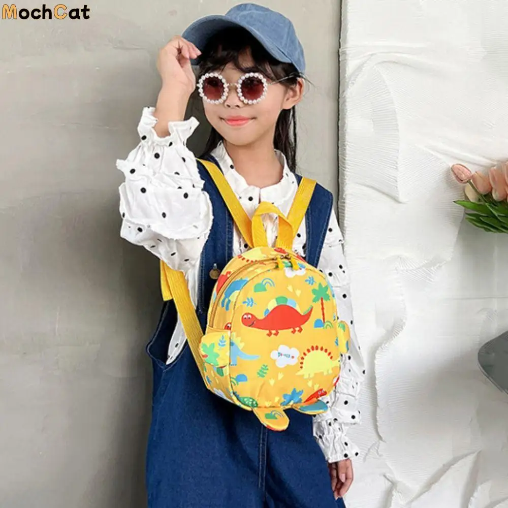 

Y2K Dinosaur Baby Backpacks Cute Cartoon Kindergarten Schoolbag Adjustable Nylon Children School Bags Kindergarten