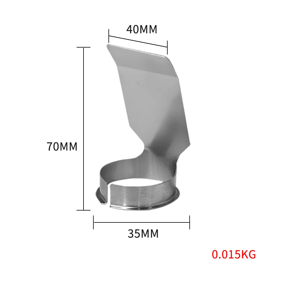 Heat gun nozzle hot air gun nozzles for building hair dryers spoon reflector scraper cone glass protection nozzle 35mm diameter