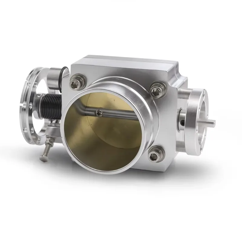 

Universal CNC Billet Aluminum Throttle Body High Flow 20% for Turbocharged/ Drag Racing Custom Project TKTB70