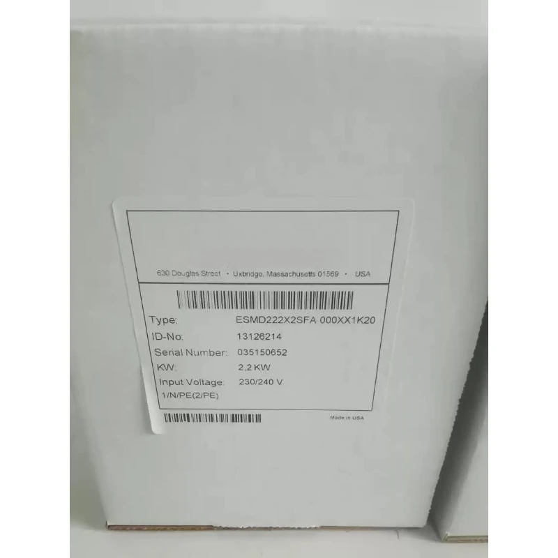 

Инвертор ESMD222X2SFA, оригинальный и подлинный, гарантия один год.