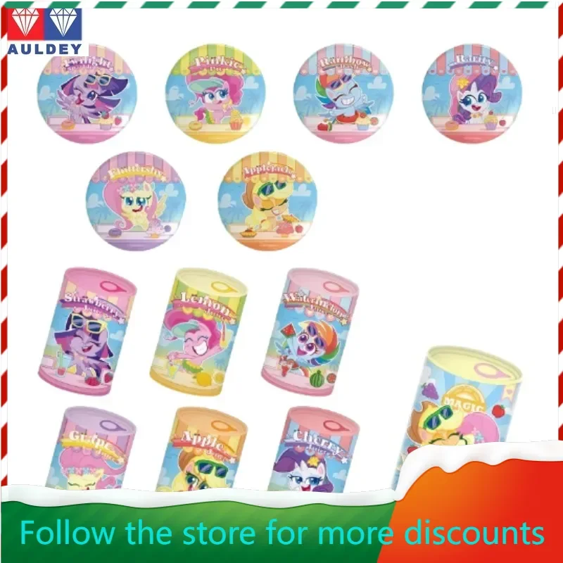 

AULDEY‌ Original Linked Little Pony Beach Party Badge Laser Ticket Complete Series Mobile Phone Model Collection Gifts In Stock