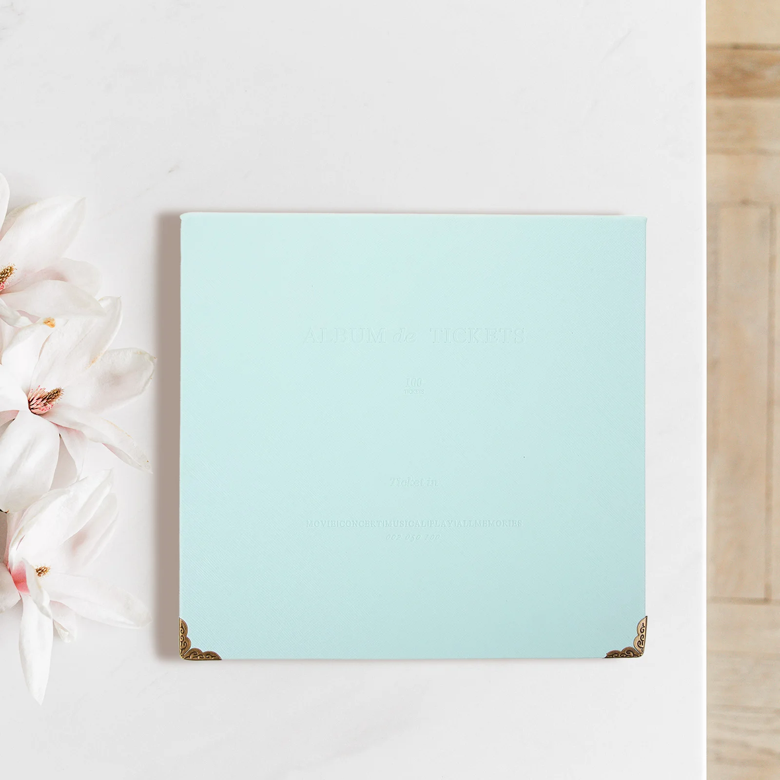 

1pc Receipt Organizer Ticket Collection Book Photo Album Bill Storage Book Home Office Use Light Receipt Organizer Storage Green