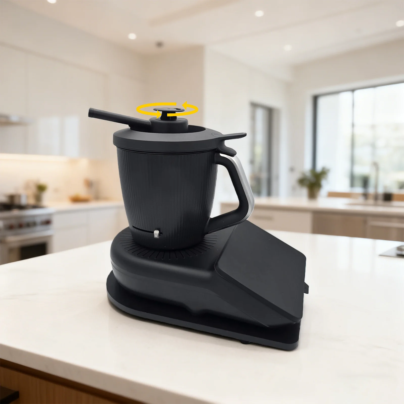 Steam Diverter Compatible with Thermomix TM7 – 360° Rotating Steam Deflector with, Kitchen Cabinet Protection image 6