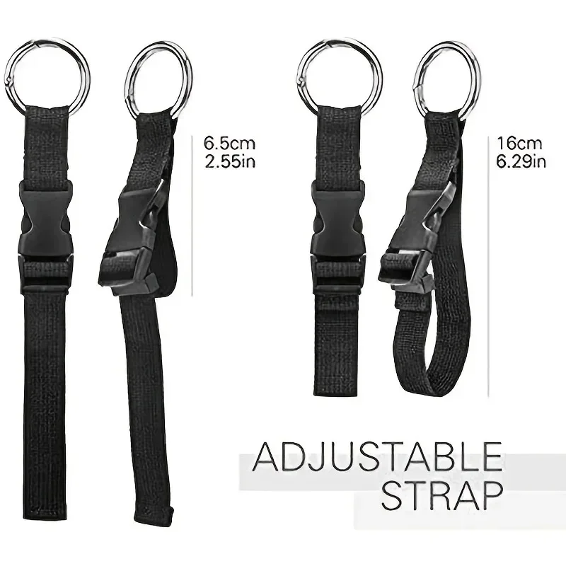 Travel Portable Luggage Accessories Duffel Strap Strap Elastic Strap Adjustable Travel Lanyard Fashion Luggage Strap Strap Strap