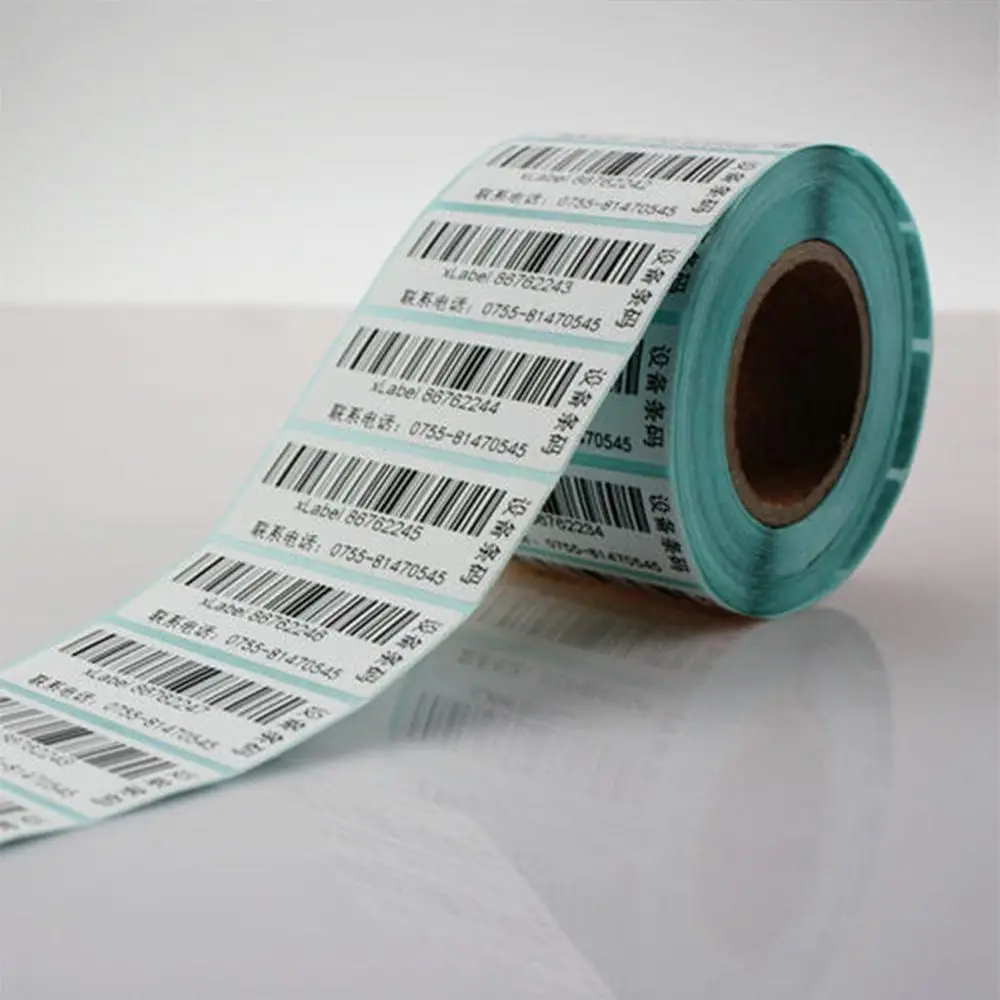 700pcs/Roll Convenient Supermarket Price Print Supplies Waterproof Package Label Thermal Sticker Adhesive Paper