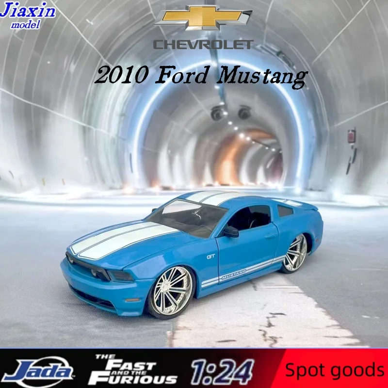 

Jada1:24 Ford Mustang 2010 Ford GT Alloy Sports car model toy collection